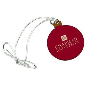 Chapman University Primary Logo Mini Small Tiny Wood Christmas Tree Holiday Ornament - 1 of 4