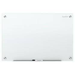 Quartet 72'' x 48'' Infinity Glass Dry-Erase Board Frameless - White