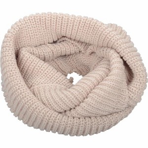 Zuppad Womens Thick Ribbed Knit Winter Infinity Circle Loop Scarf - 1 of 4