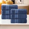 Cotton Heavyweight Ultra-Plush Luxury Towel Set by Blue Nile Mills - 2 of 4