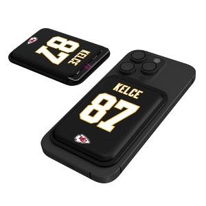 Keyscaper NFL Kansas City Chiefs Players Game Tactic Black Magnetic Credit Card Wallet - 1 of 3
