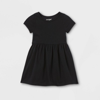 black toddler dress