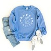 Simply Sage Market Women's Graphic Sweatshirt Happy Easter Eggs - 3 of 3