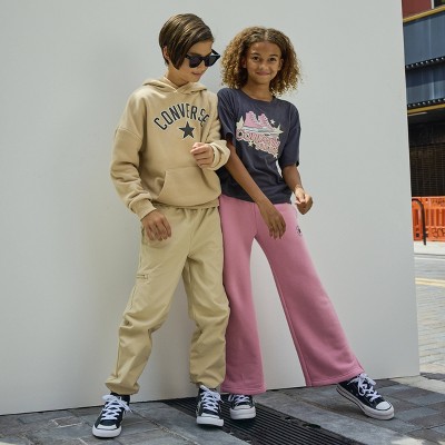 Converse - Brandclub - Converse® Girls' Fleece Wide Leg