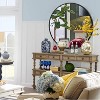 Wooakway Round Metal Decorative Wall Mirror Bathroom Mirror Wall Mount Accent Mirror Wall Decor for Bedroom Living Room - 2 of 4