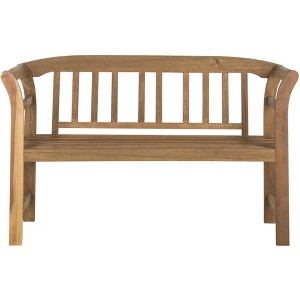 Porterville 2 Seat Bench - Outdoor - Safavieh - 1 of 4