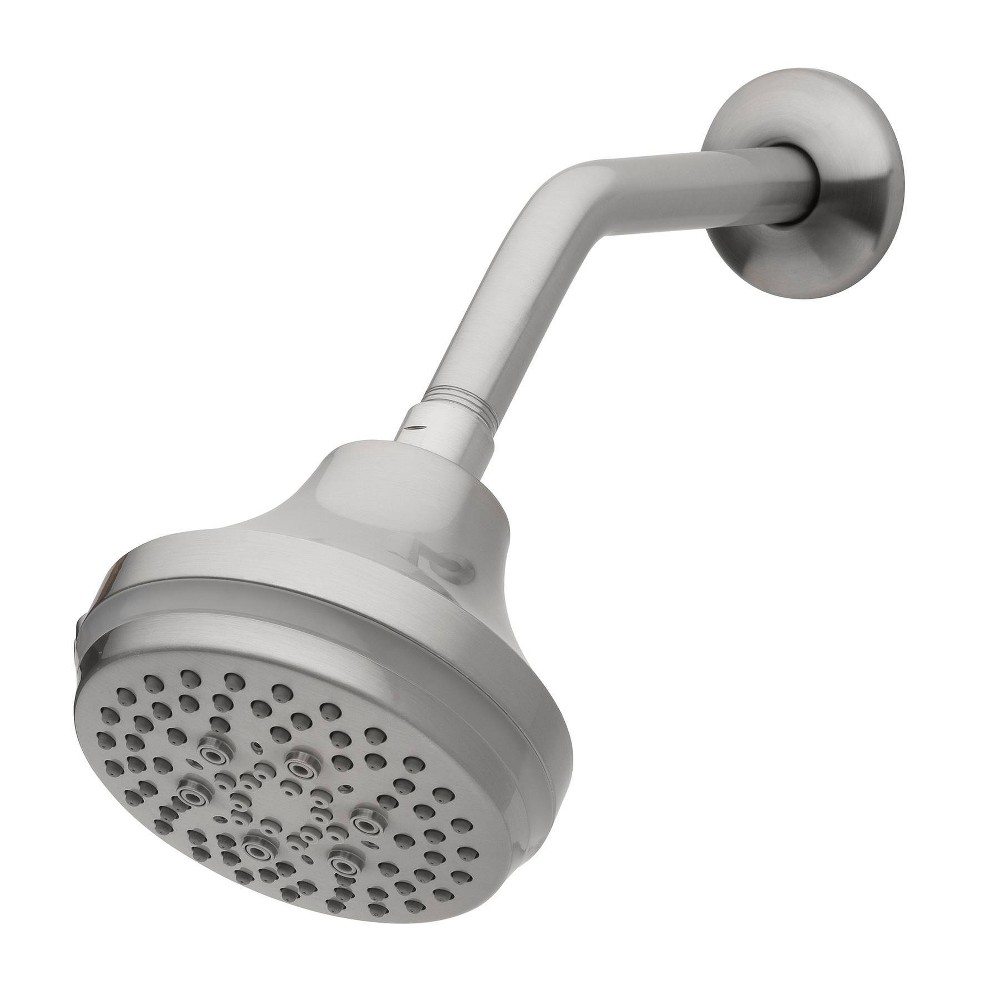 Photos - Shower System 2.5 GPM Four Function Wall Mount Wave Sensor Shower Head with Temp LED Bru