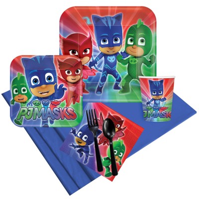 Birthday Express PJ Masks Party Pack- Serves 8 Guests