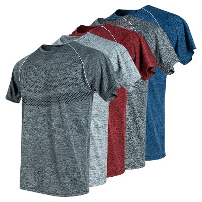 Ultra Performance 5 Pack Mens Dri Fit Athletic Shirts : Target