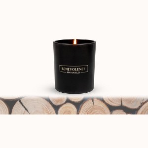 Benevolence LA Premium All Natural Soy Candles In Matte Black Glass Jar - 1 of 4