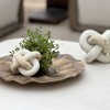 Uttermost Limestone Link Sculptures-Meticulously Crafted Limestone for Any Space, Set of 2 - 3 of 4