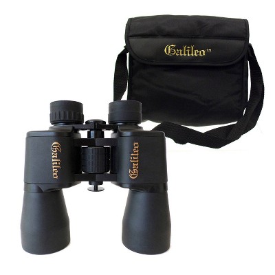 Galileo 10x50 Wide Angle Binoculars - Black