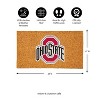 Coir Mat, 16"x28", Ohio State University - 3 of 4
