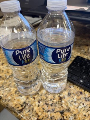 Pure Life Purified Water - 24 Pack/23.7 Fl Oz, Sport Cap Bottles