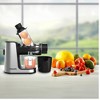 Courant Masticating Cold Press Slow Juicer, Design for Fruits and Vegetables W/3-inch Wide Feeding Chute, and Reverse Function, Stainless Steel - 3 of 4