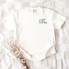 Simply Sage Market Embroidered I Closed My Book To Be Here Garment Dyed Tee - 2 of 4