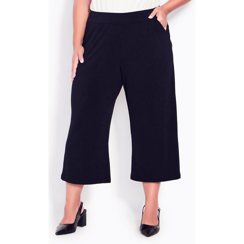 Women's Plus Size Sutton Pant - black | AVENUE, 3 of 8