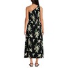 Lands' End Women's Creaseless One Shoulder Midi Dress - 2 of 4