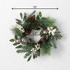 Sullivans Bell & Berry Artificial Mini Wreath 18"H Green - 3 of 3