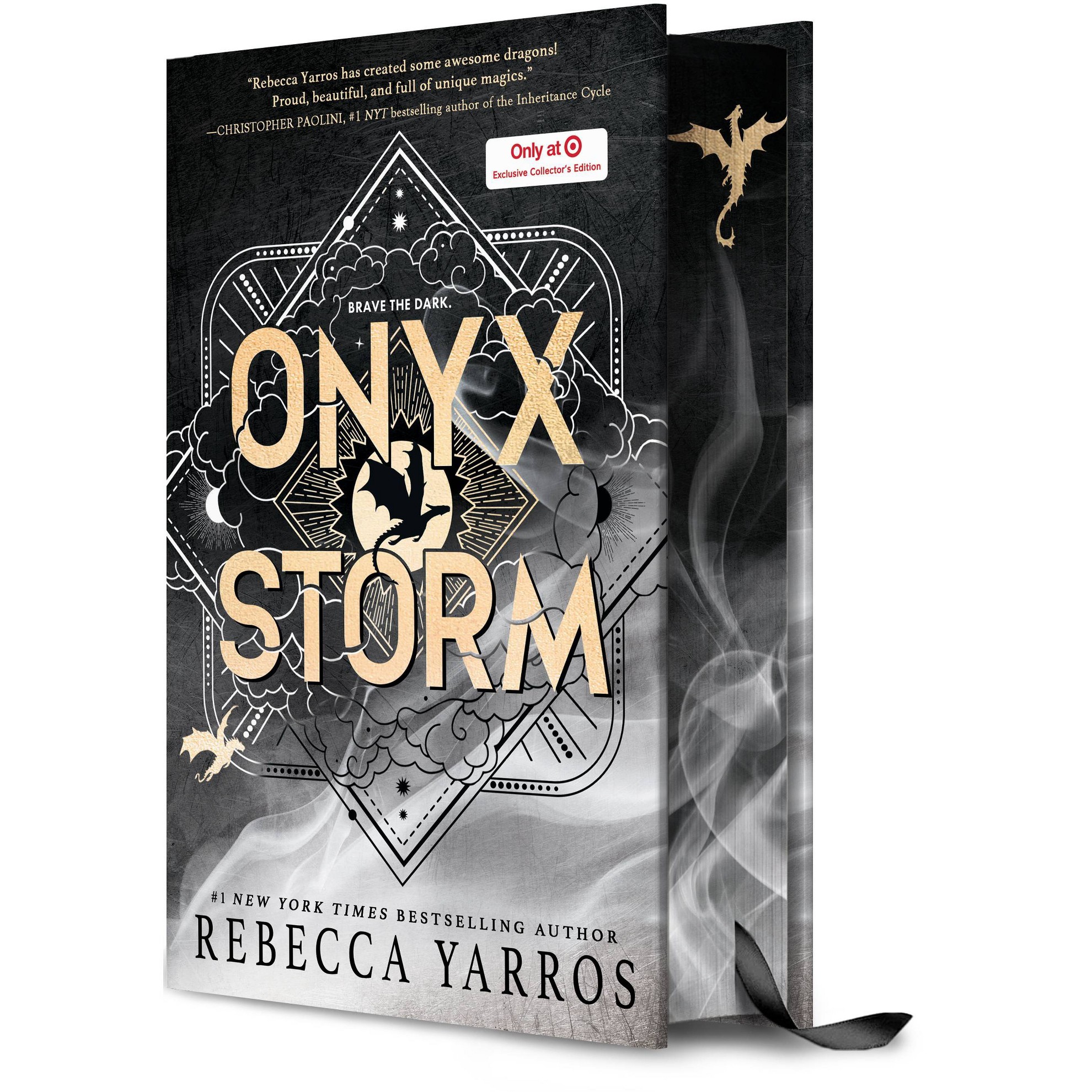 Onyx Storm - Target Exclusive Edition - by Rebecca Yarros (Hardcover)