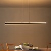 LLHZSY 47 3/5" Modern Dimmable LED Linear Chandelier Kitchen Island Pendant Light for Living/ Dining Room - 2 of 4