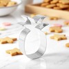 Unique Bargains Pastry Cutter Banana-Shaped Dishwasher Safe Stainless Steel Silver Tone 1Pcs - 2 of 4