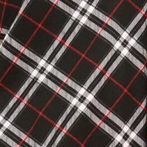 black bias tartan