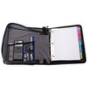 Case-It 2 Inch 3 D-Ring Zipper Binder with Padded Laptop Case Workstation, Shoulder Strap - 2 of 3