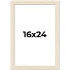 PosterPalooza | 16x24 Wide Barnwood Picture Frame, UV Acrylic, 6 Finishes - Grey, Brown, White, and Black - 2 of 4