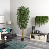 Nearly Natural 8-ft Biggy Style Bamboo Tree - 3 of 4
