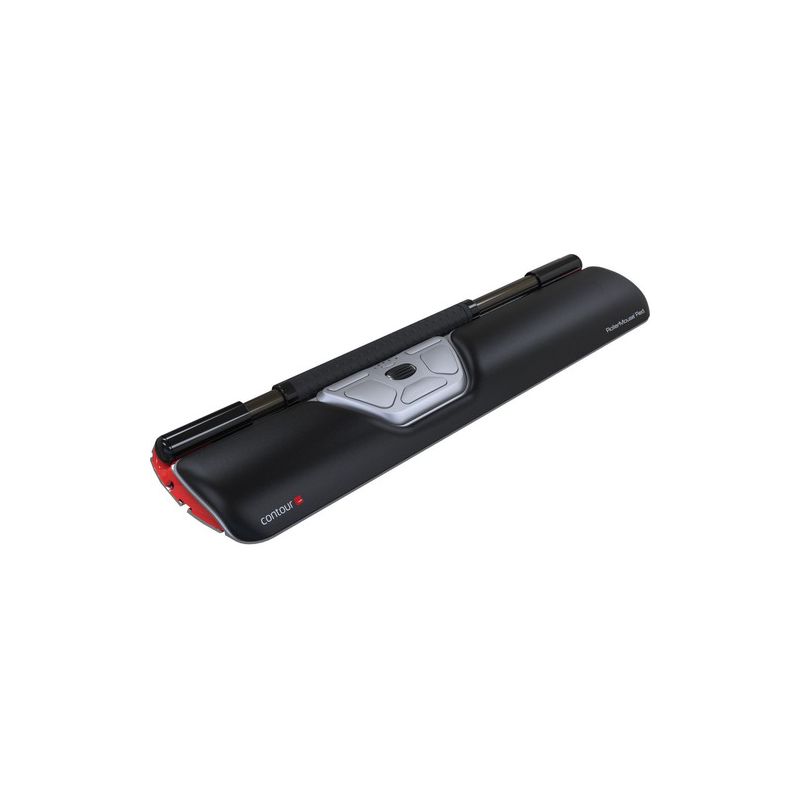 Contour Rollermouse Red - Twin-eye Laser - USB - 2400 dpi - Scroll Wheel - 6 Button(s), 1 of 5