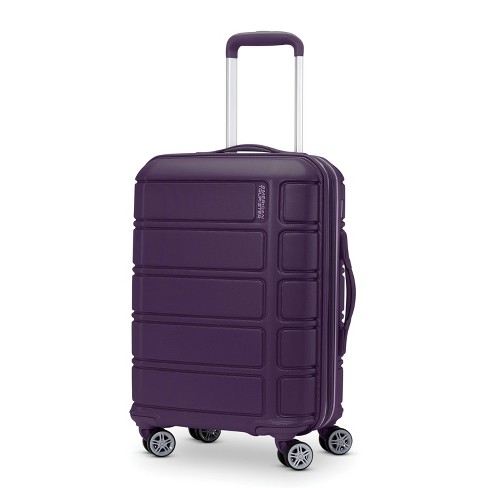 American tourister purple carry on online