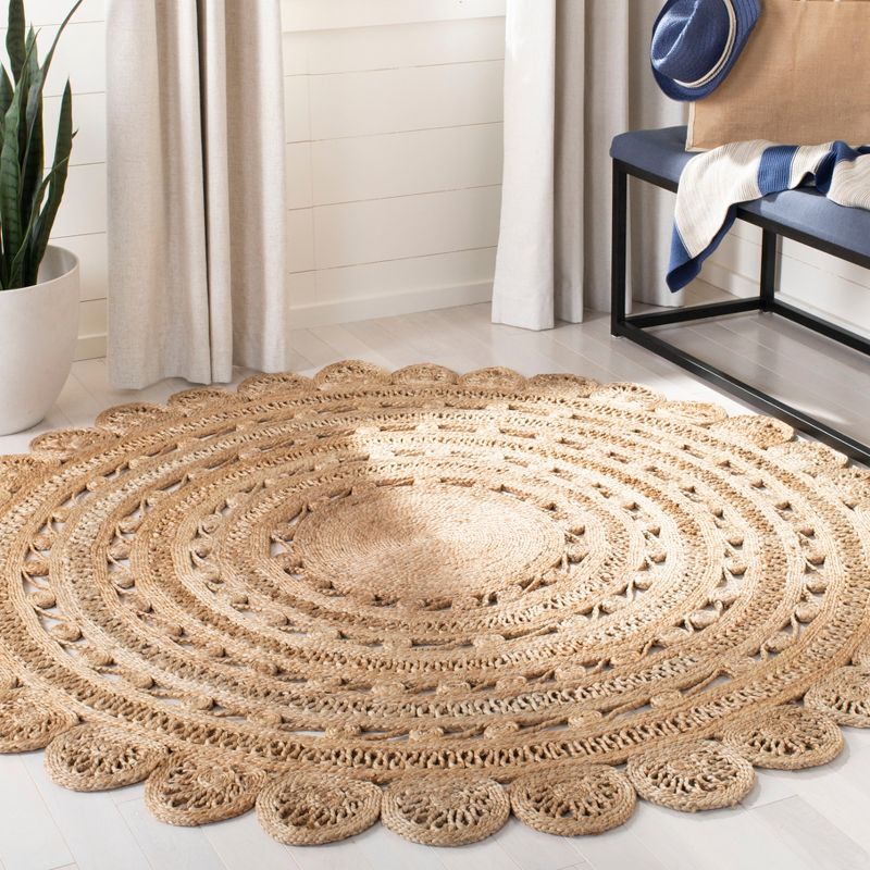 Natural Fiber NF805 Hand Woven Area Rug  - Safavieh, 2 of 4