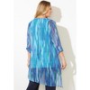 Catherines Women's Plus Size Beaded Beauty Asymmetrical Tunic - 3 of 4