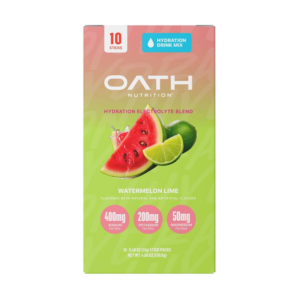 Oath Nutrition 10pk Hydration - Watermelon Lime