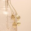 Sonateomber Gold Long Chain Threader Earrings for Women - Fashion Statement Drop Dangle Thread Earrings Jewelry Gift - 2 of 4