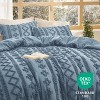 2-3 Pcs Tufted Boho Comforter Set Bed Set GentleSoft Farmhouse Shabby Chic Embroidery Bedding - 4 of 4