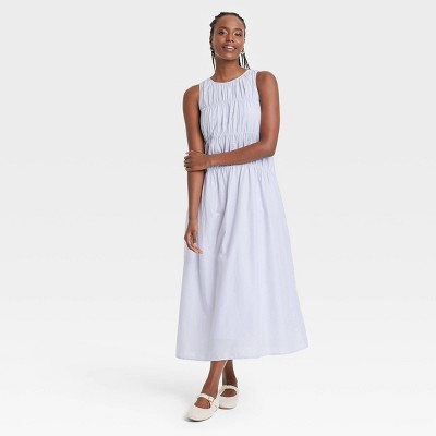 Women's Ruched Maxi A-Line Dress - Universal Thread™