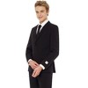 OppoSuits Teen Boys' Solid Color Suits - Black Knight - Black - Size 16 Years - image 3 of 4