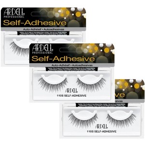 Ardell Professional Self- Adhesive Lashes - 110S - (Pack of 3) - 1 of 3