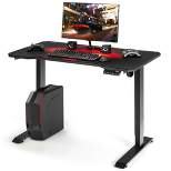 Costway Electric Standing Gaming Desk Sit to Stand Height Adjustable Splice Board