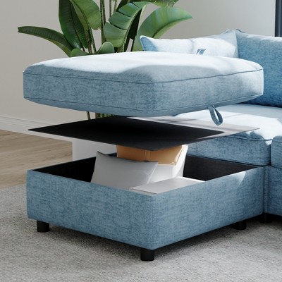 Gulches Modular Sectional Sofa Convertible Sofa Seat With Storage