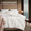 Angel Sar All-Season Oversized Duvet Insert, Solid Plump Comforter with Enhanced Warmth, Lightweight Fluffy Quilt - 2 of 4