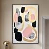 Art Remedy Horseshoes charms Contemporary Shapes Abstract Wall Art Framed - 2 of 4