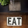 Stupell Industries Eat Rustic Farmhouse Kitchen Printed Anti-Fatigue Floor Mat, design by Jennifer Pugh, 30"x18" - 2 of 4
