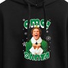Women's - ELF - Christmas Omg Santa Cropped Graphic Hoodie - 2 of 3