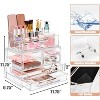 Sorbus cosmetic Makeup & jewelry Case for bath and more - 2 of 4