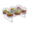 Azar Displays Clear Acrylic 11.75"W X 7.75"D X 3"H 1/2" Thick Deluxe Riser w/Bumpers - 2 of 4