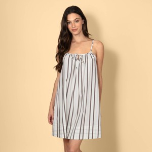 tie front a line dress Womens Tie Front Button Down A-Line Dresses Summer Spaghetti Strap Midi  Dress Floral Prints Blue L