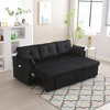 TiramisuBest Furniture, Modular Sectional Sofa with Storage, Sideboard Buffet Style Design for Living Room - 3 of 4